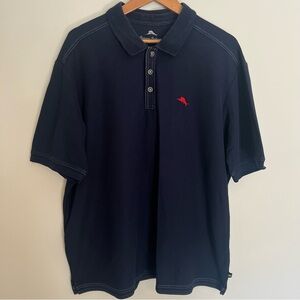 Tommy Bahama Men’s Navy Short Sleeve Polo Size XL